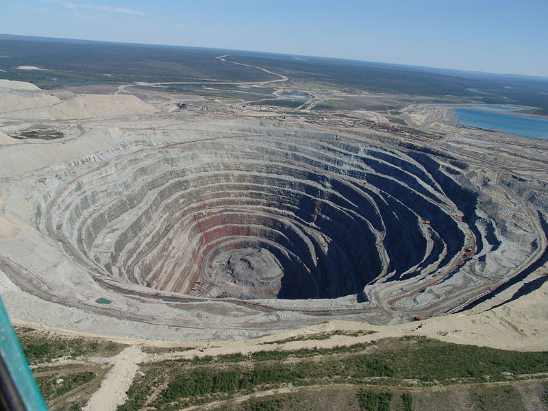 Rosja liderem w wydobyciu diamentów